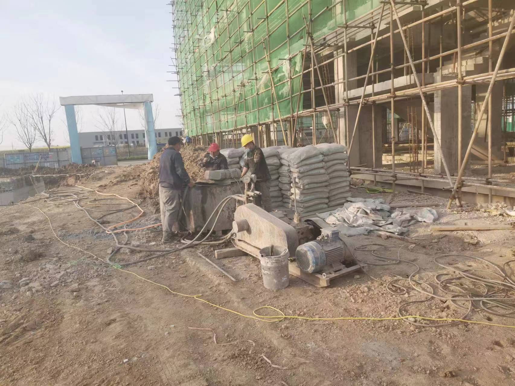 武陵源别墅下沉注浆